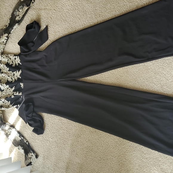 Lace top jumpsuit - Picture 2 of 2